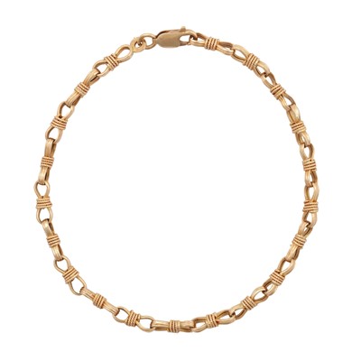 Lot 142 - Unoaerre | A nautical link chain bracelet