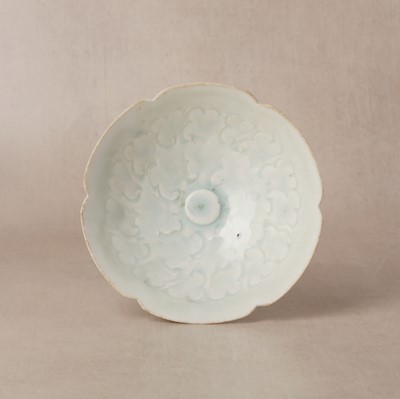 Lot 455 - A Chinese Qingbai petal-lobed bowl, Southern Song dynasty