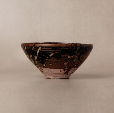 Lot 458 - A Chinese Jizhou 'tortoiseshell' bowl, Song dynasty bowl