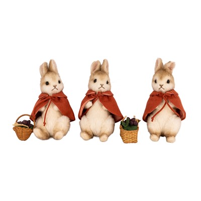 Lot 225 - A boxed artists proof R.John Wright Flopsy, Mopsy, & Cotton-Tail from Beatrix Potter 'Peter Rabbit'
