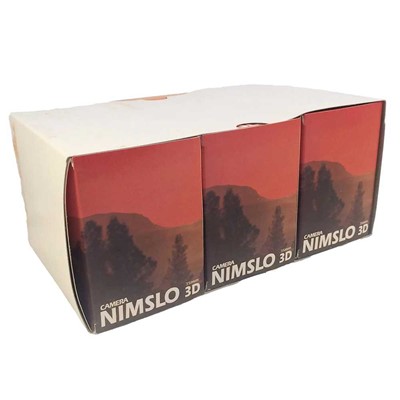 Lot 279 - 3 Nimslo Lenticular 3D Cameras, NOS