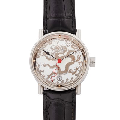 Lot 27 - Alain Silberstein 'Dragon 2 Platine' Wristwatch (Unworn)
