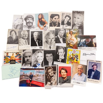 Lot 60 - Autograph Collection.- Actors & Entertainers