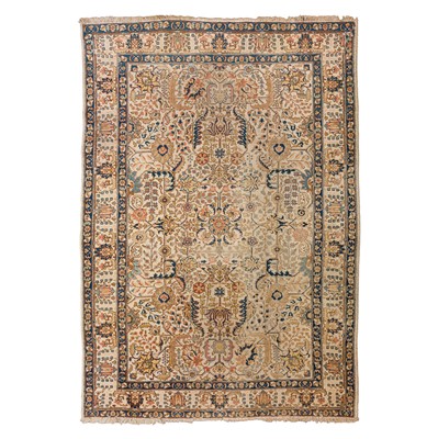 Lot 13 - An antique Tabriz carpet, north-west Persia