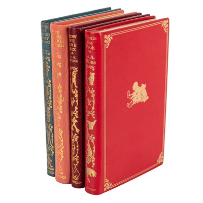 Lot 216 - Milne. Pooh Books. Ltd ed. 1/300 1974-78