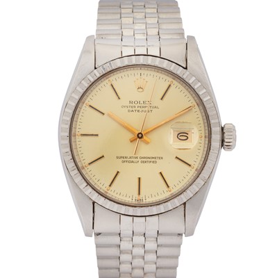 Lot 19 - Rolex 'Datejust' Bracelet Watch
