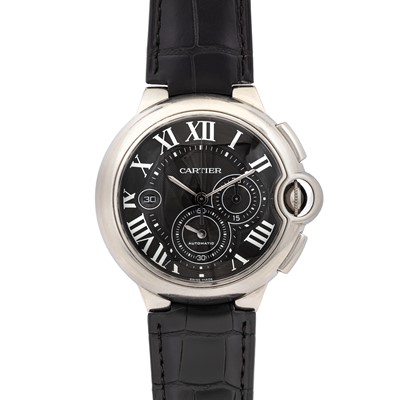 Lot 24 - Cartier 'Ballon Bleu' Chronograph Wristwatch