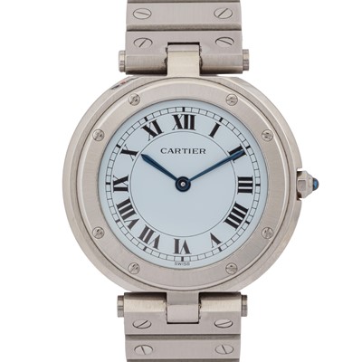 Lot 66 - Cartier 'Santos Vendôme' Bracelet Watch