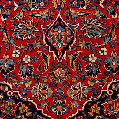 Lot 53 - A fine Kashan rug, central Persia