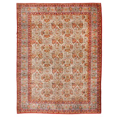 Lot 102 - A fine Qum carpet, central Persia