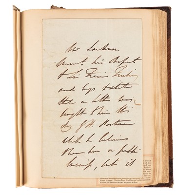 Lot 51 - Autograph Album.- Peers
