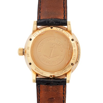 Lot 1 - Ulysee Nardin 'Marine Chronometer' Wristwatch