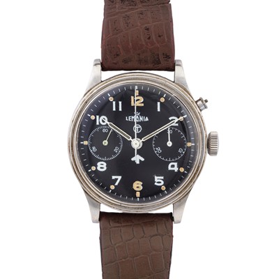 Lot 34 - Lemania Monopusher Chronograph Wristwatch