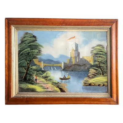 Lot 145 - Romanian interest: reverse glass painting
