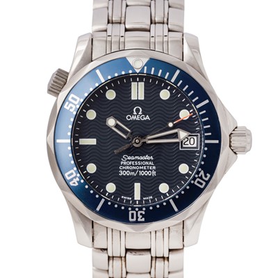 Lot 74 - Mid-Size Omega 'Seamaster' Bracelet Watch