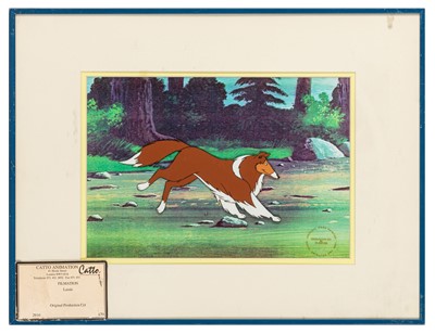 Lot 246 - Lassie: production cel