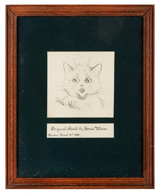 Lot 26 - Louis Wain (British, 1860-1939)