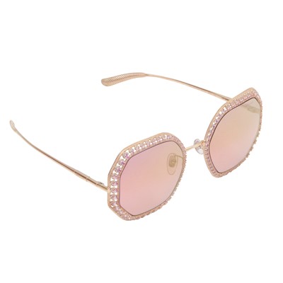 Lot 35 - Chopard De Rigo Pink Hexagonal Sunglasses