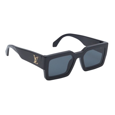 Lot 154 - LouisVuitton Black Clash Square Sunglasses