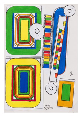 Lot 95 - Sir Eduardo Paolozzi C.B.E. R.A. (British, 1924-2005)