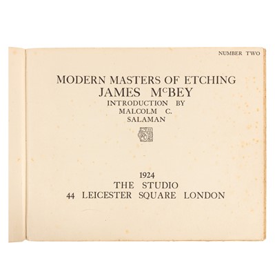 Lot 227 - McBey (James) Collection of letters