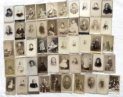 Lot 152 - Approx 500 Victorian Cartes de Visites.