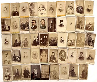 Lot 148 - Collection of Well Over 450 Victorian Cartes de Visites.