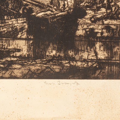 Lot 279 - Brangwyn. The Last of HMS ‘Britannia’ [1917]