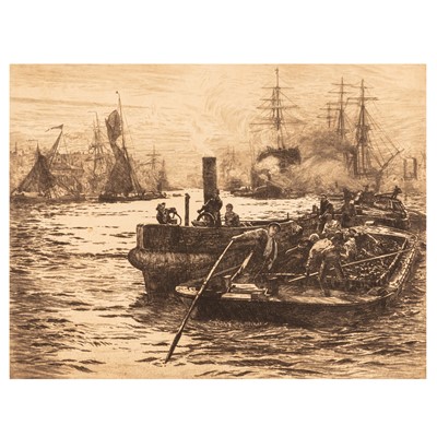 Lot 283 - Wyllie.. Glitter, Grime and Wealth on a Flowing Tide [1885]