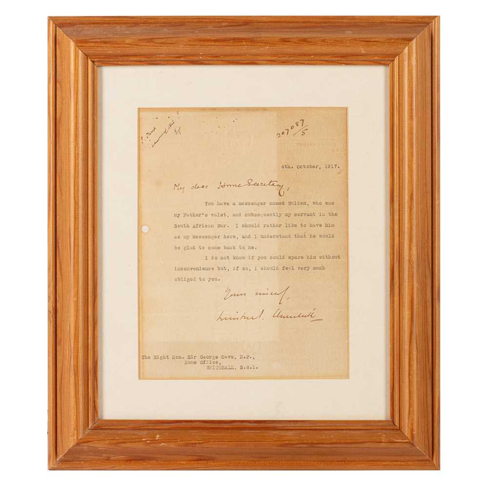 Lot 367 - Churchill (Winston Spencer)