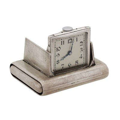 Lot 369 - Swiss by Tavannes Watch CO, with import marks for Glasgow 1929 by Schwob Freres and Co