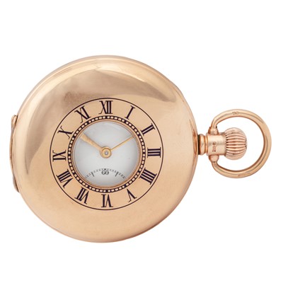 Lot 115 - Half Hunter Pocket Watch