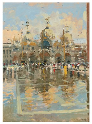 Lot 4 - Ken Howard O.B.E. R.A. (British, 1932-2022)