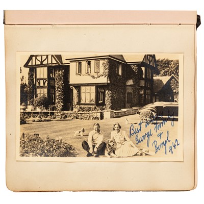 Lot 52 - Autograph Album.- Vintage Actors & Entertainers
