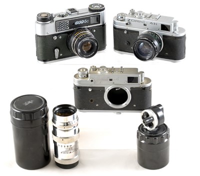 Lot 121 - FED 5C 35mm Rangefinder Camera.