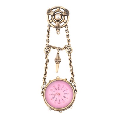 Lot 111 - Antique Chatelaine Ball Watch