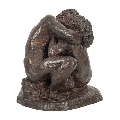 Lot 83 - A Grand Tour type bronze figure of Boy with Thorn after the classical