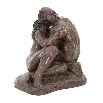 Lot 83 - A Grand Tour type bronze figure of Boy with Thorn after the classical
