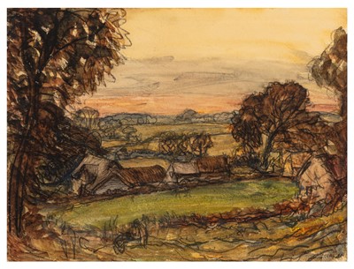 Lot 10 - Sir George Clausen R.A. R.W.S. (British, 1852-1944)