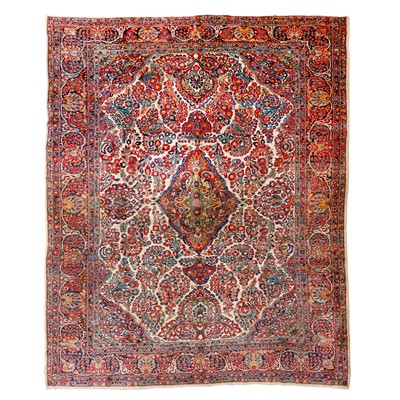Lot 78 - A fine antique Sarouk carpet, west Persia