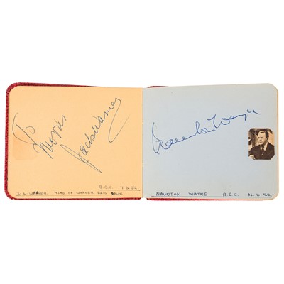 Lot 54 - Autograph Albums.- Actors & Entertainers