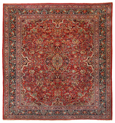 Lot 47 - Av fine antique Sarouk carpet, west Persia