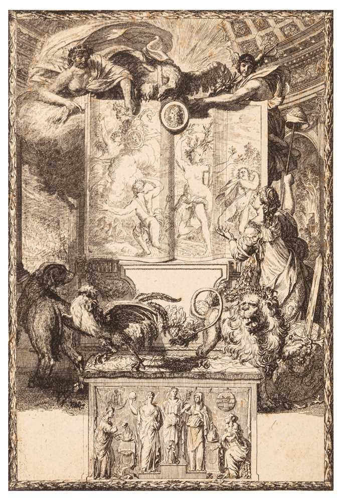 Lot 29 - Melchior Jusel (German, 1626-1683), After Gerard de Lairesse (Dutch, 1641-1711)