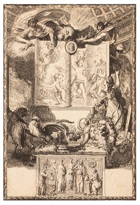 Lot 29 - Melchior Jusel (German, 1626-1683), After Gerard de Lairesse (Dutch, 1641-1711)