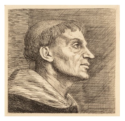 Lot 95 - Alphonse Legros (French, 1837-1911)