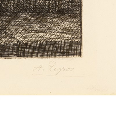 Lot 95 - Alphonse Legros (French, 1837-1911)