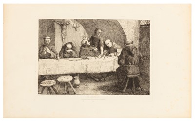 Lot 95 - Alphonse Legros (French, 1837-1911)