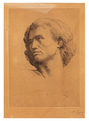 Lot 95 - Alphonse Legros (French, 1837-1911)