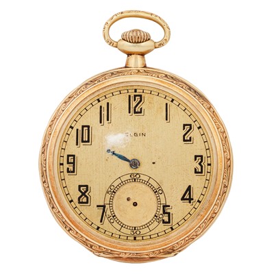 Lot 121 - Elgin Watch Co - Open-Faced Pocket Watch