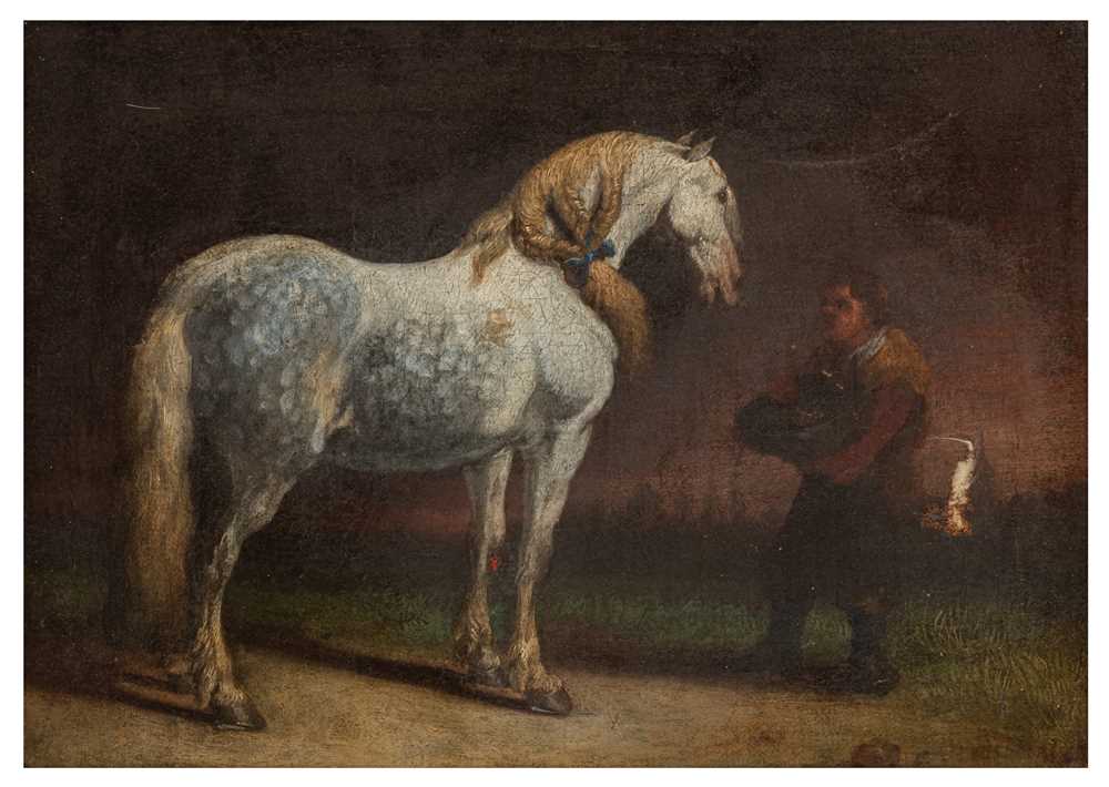 Lot 54 - Circle of Eugène Verboekhoven (Belgian, 1799-1881)